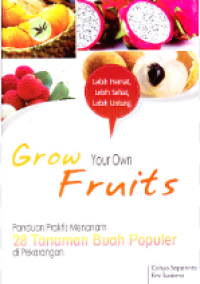 Image of Grow Your Own Fruits